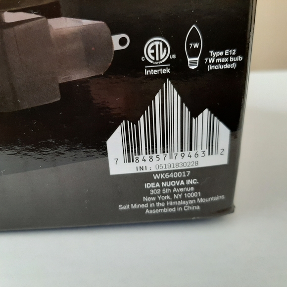 Natural Himalayan Pink Salt Pillar Night Light - Picture 5 of 5